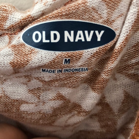 Old Navy Ruffled Linen-Blend One-Shoulder New - Picture 7 of 8